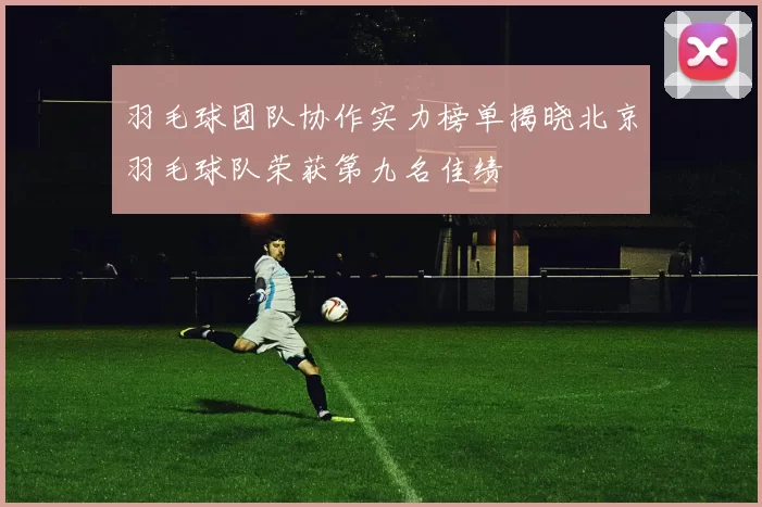 羽毛球团队协作实力榜单揭晓北京羽毛球队荣获第九名佳绩